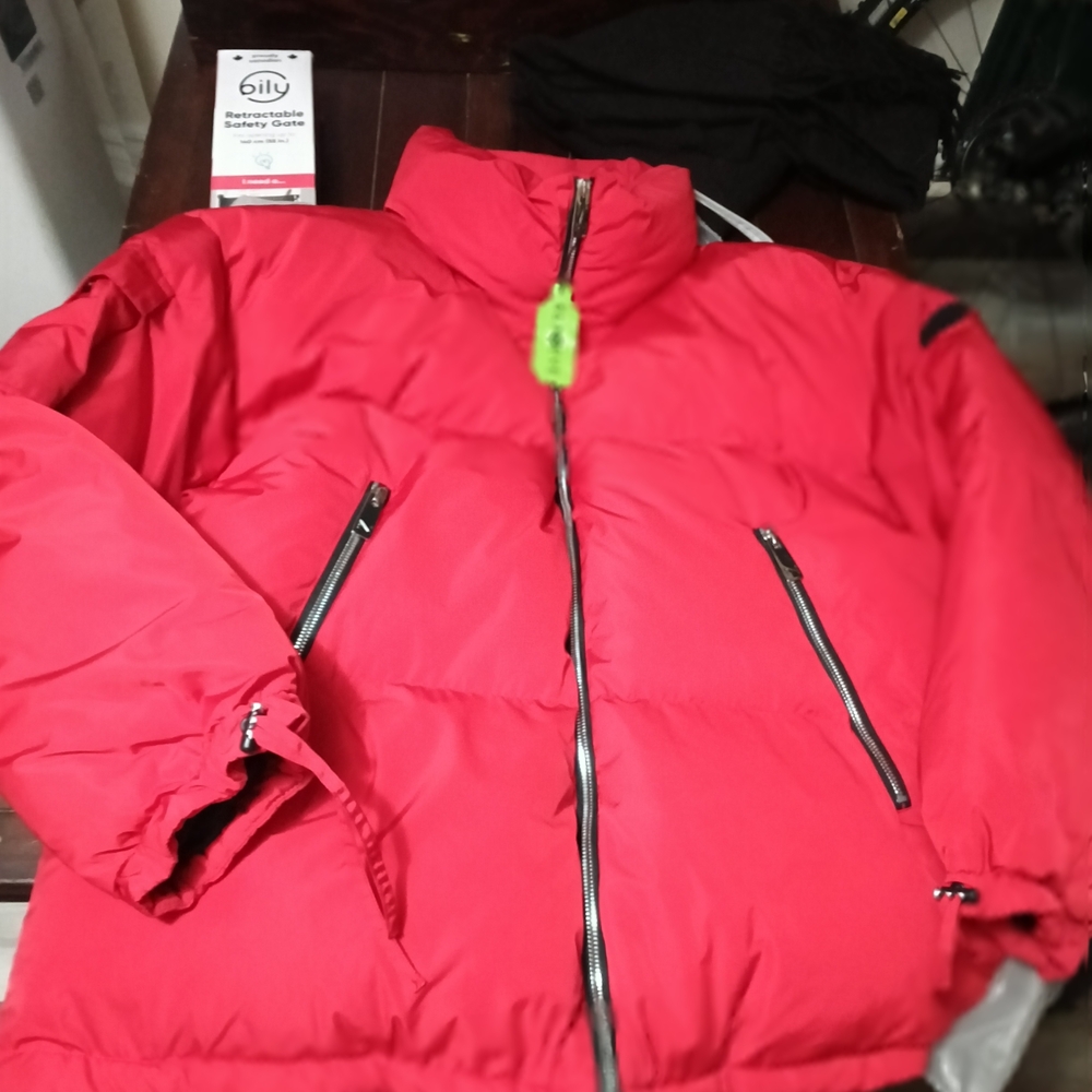 Noize Vibrant Red Puffer Jacket